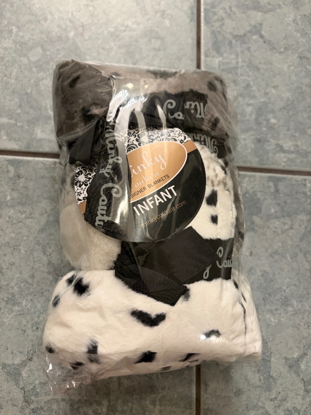 Minky Couture Dalmatian Infant Size